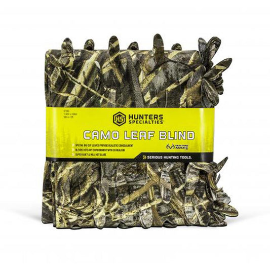 Hunters Specialties Waterfowl Blinds Hunters Specialties  Hunters Specialties Leaf Blind 56" x 12ft Realtree Max 5