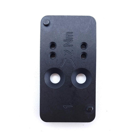 Heckler & Koch Red Dot Sight Mounts &amp; Adapters Heckler & Koch  H&K Optics Plate #1 for VP9 Optic Ready Models fits Meopta Meo Sight III/Eotech MRDS/Noblex Sight III/Meprolight MicroRDS