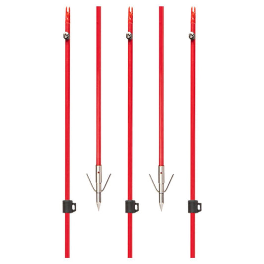 Bear Archery Bowfishing Accessories Bear Archery Cajun Bowfishing Fiberglass Arrow with Piranha Point XT