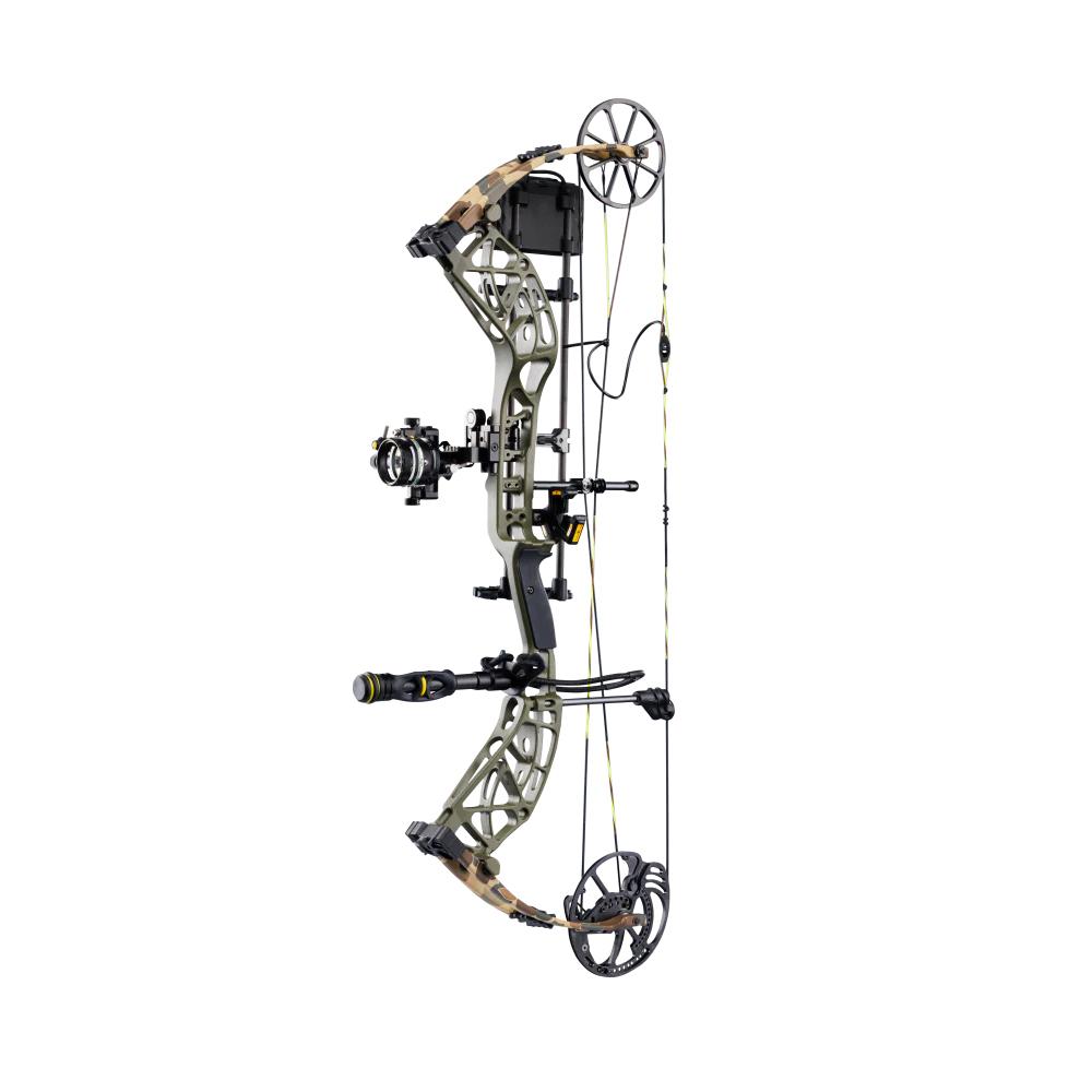 Bear Archery Compound Bows Bear Archery Bear Archery THP Adapt 2 Plus RTH 70Right Hand Compound Bow Throwback Green