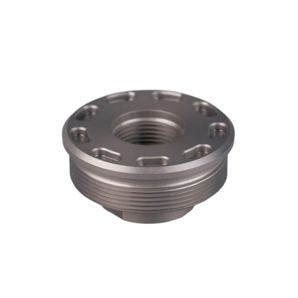 SilencerCo Muzzle Devices SilencerCo SilencerCo Titanium Bravo Direct Thread Mount - 5/8x24