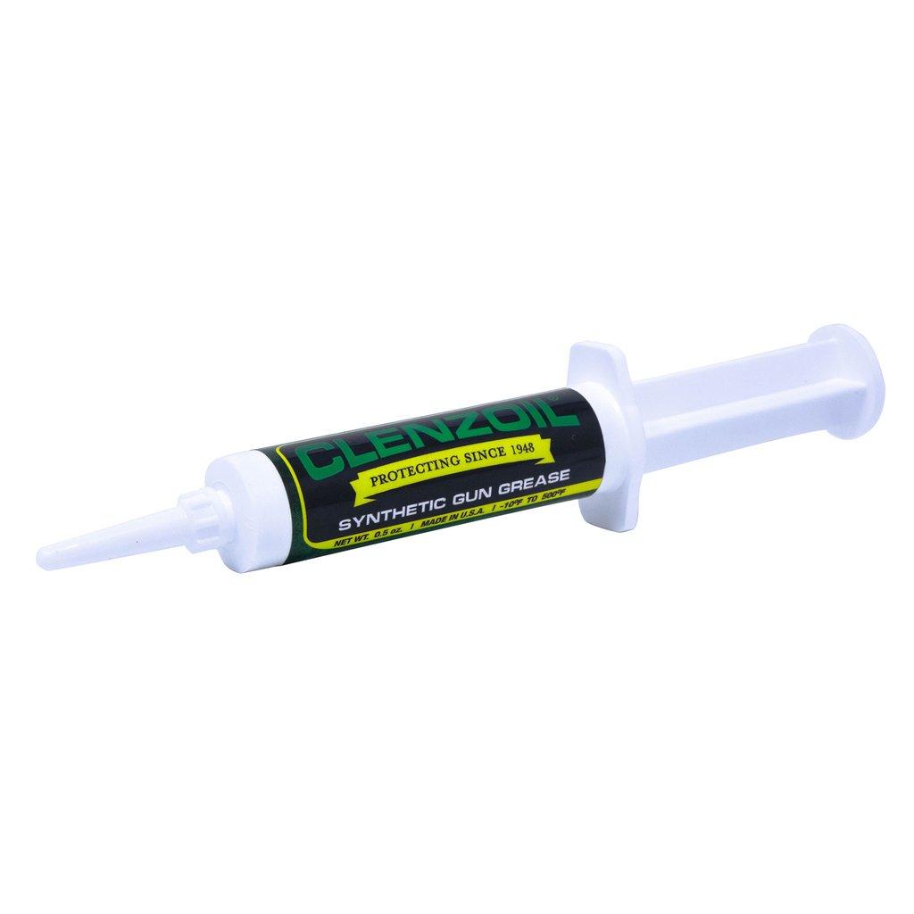 Clenzoil Gun Oils &amp; Gun Cleaning Solvents Clenzoil Synthetic Gun Grease (0.5 oz. Syringe)