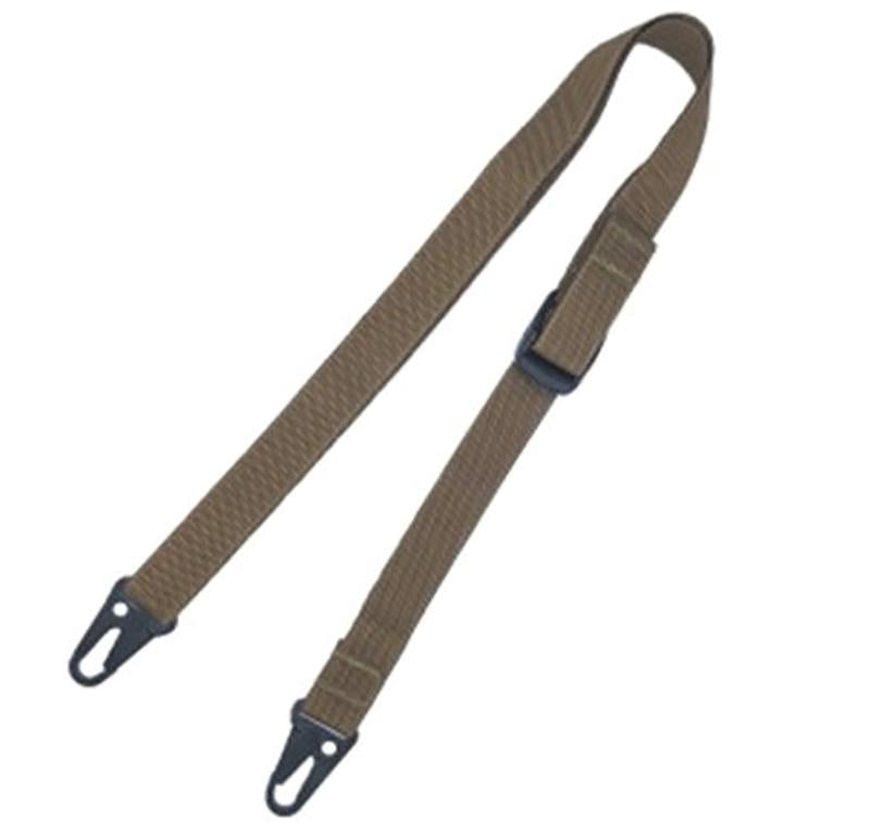 Military Products Slings Military Products TacShield Sport Ridge 2 Point Rifle Sling 1" Wide HK Snap Hooks Coyote Brown