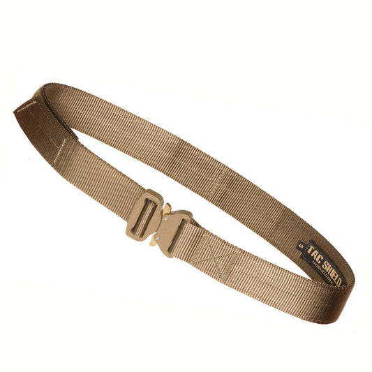 Military Products Belts|Holster &amp; Duty Belts Military Products TacShield 1.75" Tactical Gun Belt M 34" - 38" Coyote