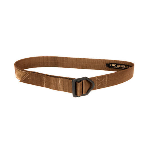 Military Products Belts|Holster &amp; Duty Belts Military Products TacShield Tactical Riggers Belt 1.75" L 38" - 42" Coyote