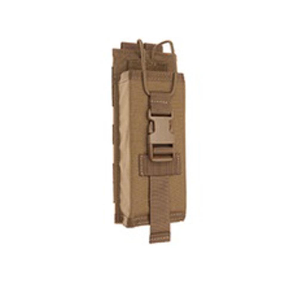 Military Products Pouches Military Products TacShield MBITR Radio Molle Pouch Coyote Tan