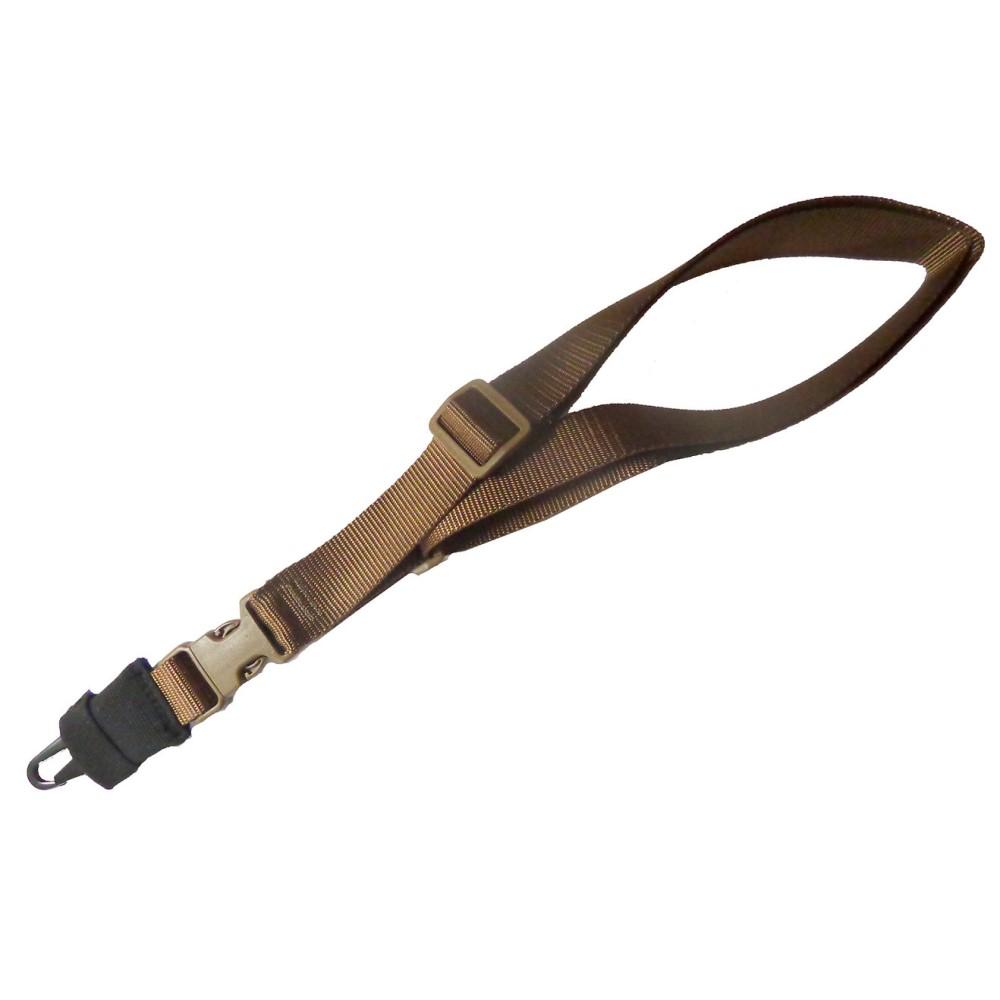 Military Products Slings Military Products TacShield CQB Single Point Sling HK Hook Silencer Coyote 1.5"