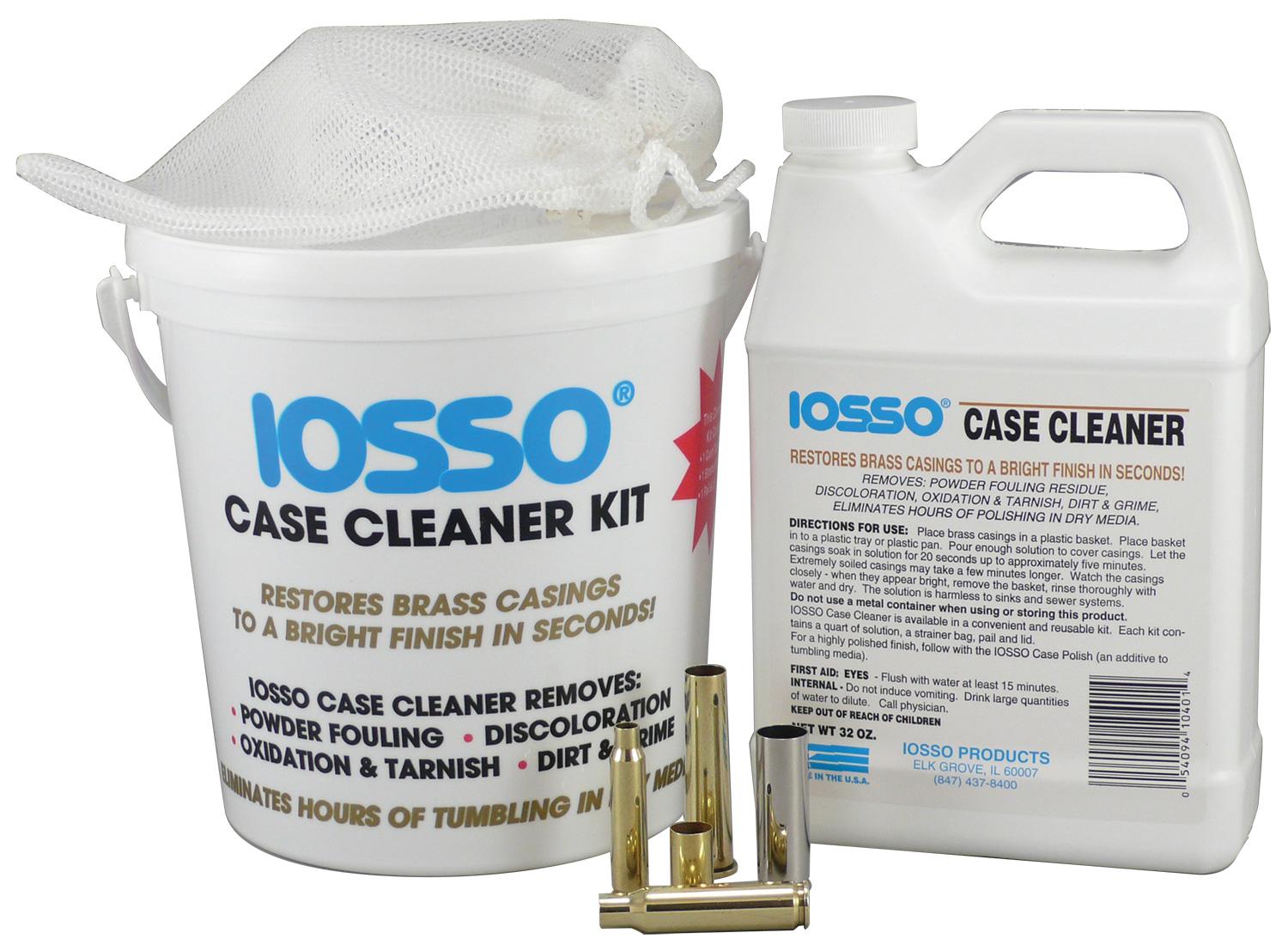 Iosso Products Tumblers &amp; Media Iosso Products Iosso Case Cleaner Kit - 1 quart