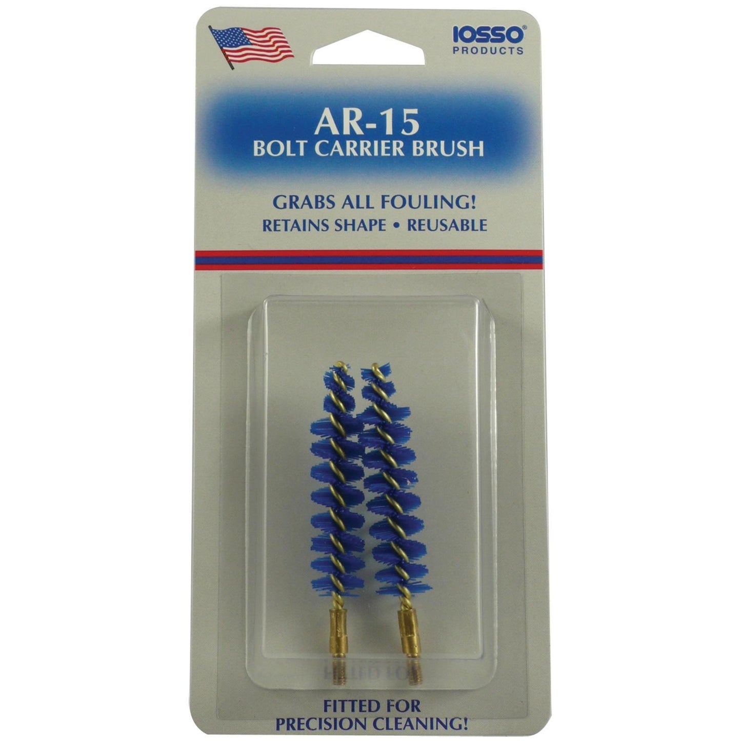 Iosso Products Shooting|Cleaning Brushes Mops and Swabs Iosso Products Iosso AR-15 Bolt Carrier Brush - 2 Pack
