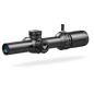 10 Ring Centerfire Scopes 10 Ring Swampfox Arrowhead LPVO Series Rifle Scope 1-10x24 30mm SFP Green IR MOA Black