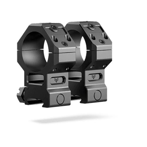 10 Ring Scope Rings 10 Ring Swampfox Hostile Engagement Reflex Sight Mount Rings (34mm/1.6) 45 Degree Offset