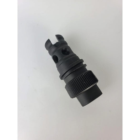 10 Ring Muzzle Devices 10 Ring Sylvan Arms SAQD Muzzle Device .30 cal 5/8x24 Black Compatible With Warthog Suppressor
