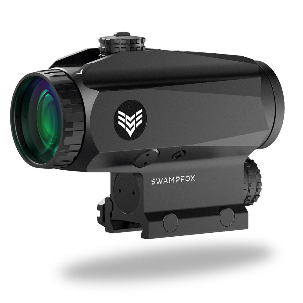 10 Ring Reflex 10 Ring Swampfox Trihawk Prism Sight 3x30 Green IR MOA