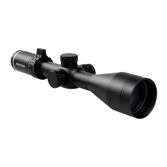 Riton Optics Centerfire Scopes Riton Optics Riton 3 Primal 3-12x56 Rifle Scope SFP RDH Reticle Illum Black