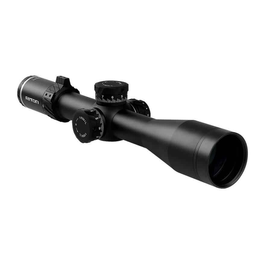 Riton Optics Rifle Scopes Riton Optics Riton 7 Conquer 3-18x50 Rifle Scope 34mm FFP PSR Reticle Illum Black