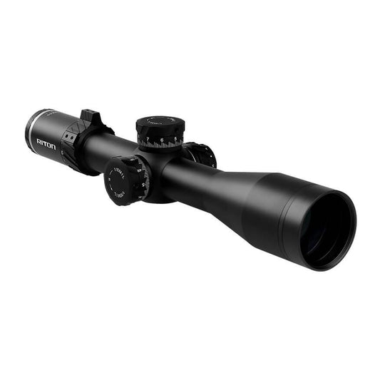Riton Optics Rifle Scopes Riton Optics Riton 7 Conquer 3-18x50 Rifle Scope 34mm FFP PSR Reticle Illum Black
