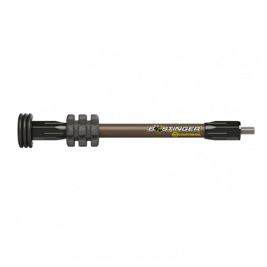 Bee Stinger Stabilizers &amp; Dampers|Hunting Bee Stinger Bee Stinger MicroHex 8in Brown