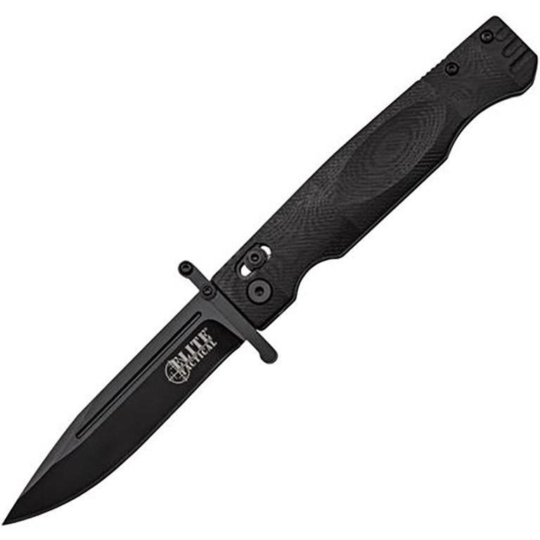Master Cutlery Knives|Knives Master Cutlery Master Cutlery Elite Tactical Guardsman Folding Knife 3 3/4" Blade Black