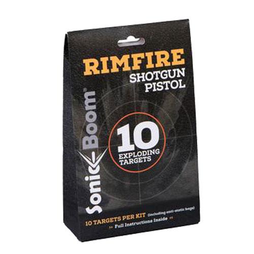 JERENT ENTERPRISES SONIC BOOM Reactive Targets JERENT ENTERPRISES SONIC BOOM Sonic Boom Exploding Rimfire Target 10/pk