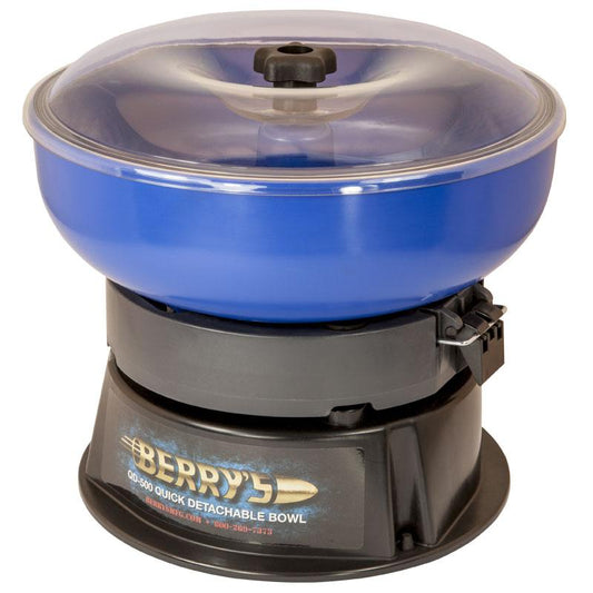 Berry's Mfg Tumblers &amp; Media Berry's Mfg Berry's QD-500 Vibratory Tumbler With Detachable Bowl