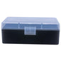Berry's Mfg Ammo Boxes Berry's Mfg Berry's Ammo Box #403 - .38/.357 cal 50/rd Clear/Black