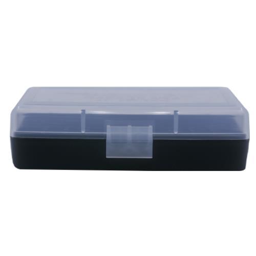 Berry's Mfg Ammo Boxes Berry's Mfg Berry's Ammo Box #401 - .380 cal/9mm 50/rd Clear/Black