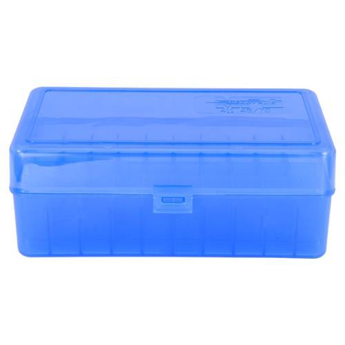 Berry's Mfg Ammo Boxes Berry's Mfg Berry's Mfg 411 Blue Ammo Flip Top Box Holds 50 Rounds - .45/70 Govt