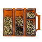 Berry's Mfg Ammo Cans &amp; Dry Box Berry's Mfg Berrys Ammo Can Tri-Can Utility Box - Orange