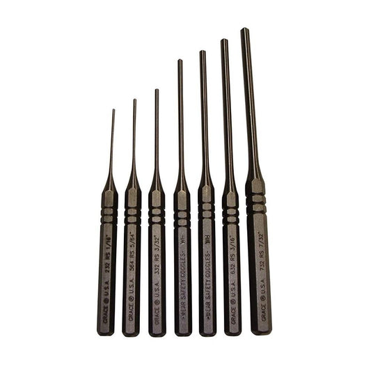 Altus Brands Llc - Pro-Ears Punches Altus Brands Llc - Pro-Ears Grace USA Steel Roll Spring Punch Set 7/ct