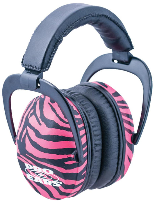 Altus Brands Llc - Pro-Ears Shooting|Ear Muffs Altus Brands Llc - Pro-Ears ProEars Ultra Sleek Pink Zebra