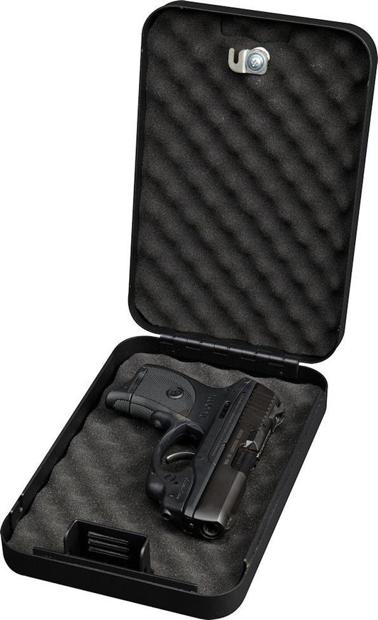 Bulldog Cases Gun Safes &amp; Cabinets Bulldog Cases Bulldog Personal Safe with Key Lock & Security Cable