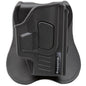 Bulldog Cases Gun Holsters Bulldog Cases Bulldog Rapid Release Polymer Holster with Paddle for Sig Sauer P365 Black Right Hand