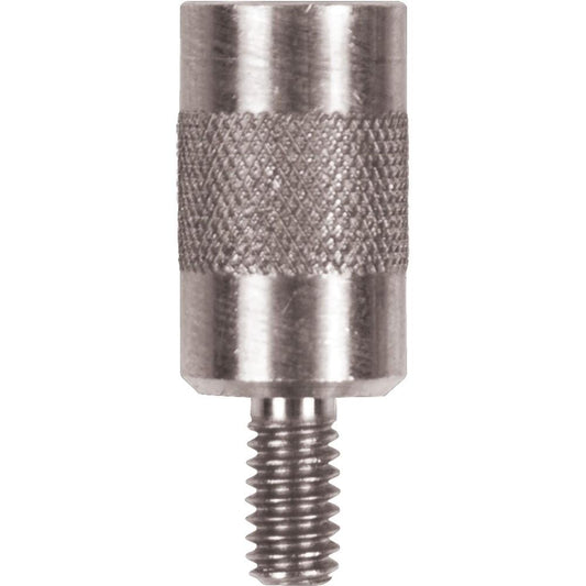 Kleen Bore Gun Cleaning Jags Patch Holders &amp; Patches Kleen Bore KleenBore Aluminum Rifle to Shotgun Thread Adapter #5/16-27