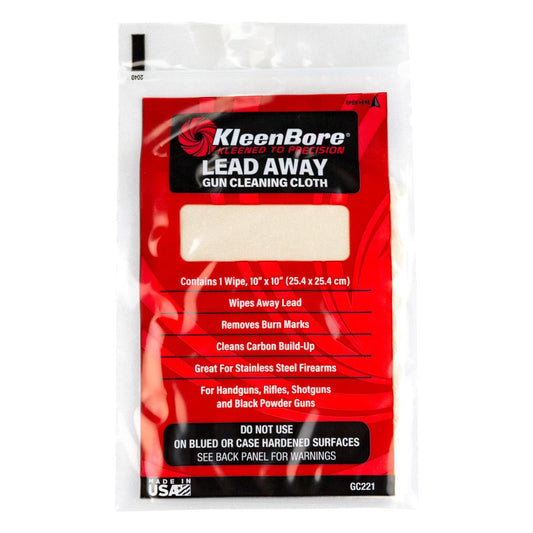 Kleen Bore Cloths &amp; Wipes Kleen Bore KleenBore Lead Away Gun Cloth
