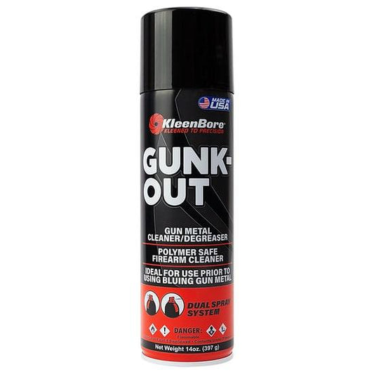 Kleen Bore Shooting|Gun Oils &amp; Gun Cleaning Solvents Kleen Bore KleenBore Gunk-Out Cleaner/Degreaser 14 oz Aerosol