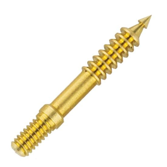 Kleen Bore Gun Cleaning Jags Patch Holders &amp; Patches Kleen Bore KleenBore Brass Precision Barbed Point Cleaning Jag 22/.25 Cal