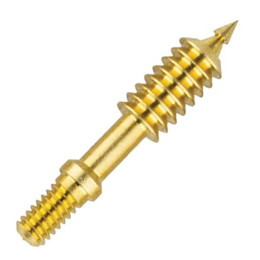 Kleen Bore Gun Cleaning Jags Patch Holders &amp; Patches Kleen Bore KleenBore Brass Precision Barbed Point Cleaning Jag .270-.32 Cal