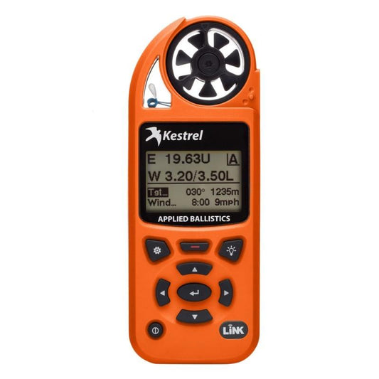 KESTREL METERS Emergency &amp; Survival KESTREL METERS Kestrel 5700 Elite Weather Meter With Applied Ballistics & LiNK Blaze Orange