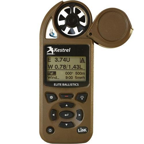 KESTREL METERS Emergency &amp; Survival KESTREL METERS Kestrel 5700 Elite Weather Meter with Applied Ballistics with LiNK - FDE
