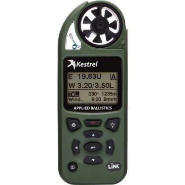 KESTREL METERS Emergency &amp; Survival KESTREL METERS Kestrel 5700 Elite Weather Meter with Applied Ballistics & LiNK - Olive Drab