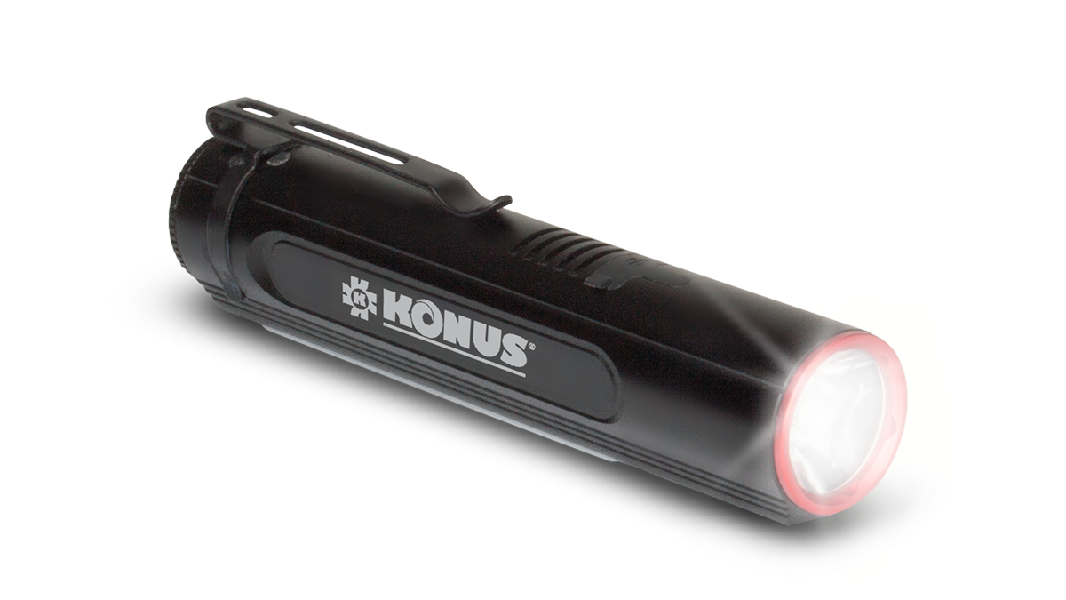 Konus Optics Flashlights Konus Optics Konus Konuslight-2K Rechargeable Flashlight/Lantern 1000 Lumen & 2000 Lumen Turbo