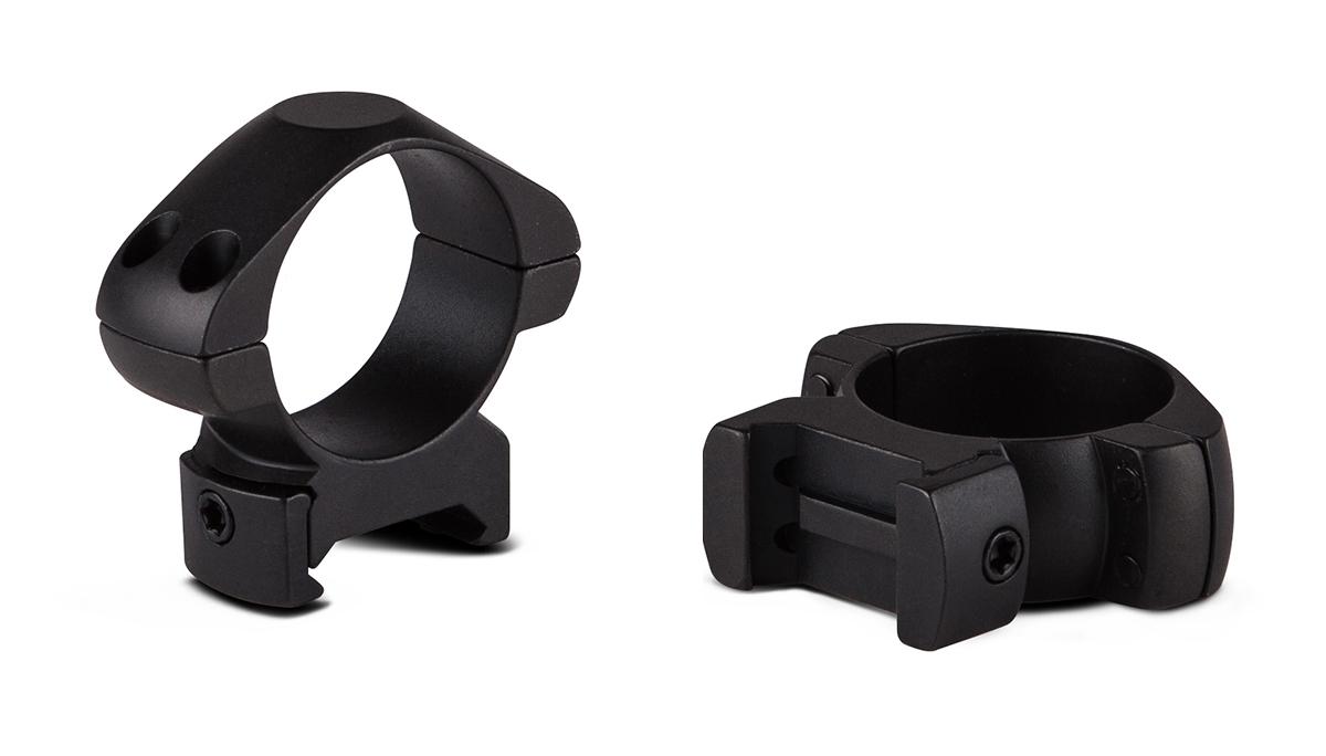 Konus Optics Optics|Scope Rings Konus Optics Konus 2-Piece Steel Riflescope Rings 1" Low - Matte Black