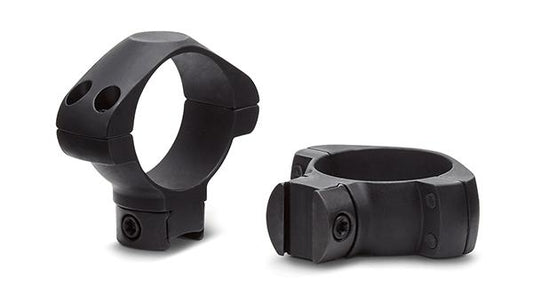Konus Optics Scope Rings Konus Optics Konus 2-Piece Steel Riflescope Rings for Airguns & 22 Rails 30mm High - Blackh
