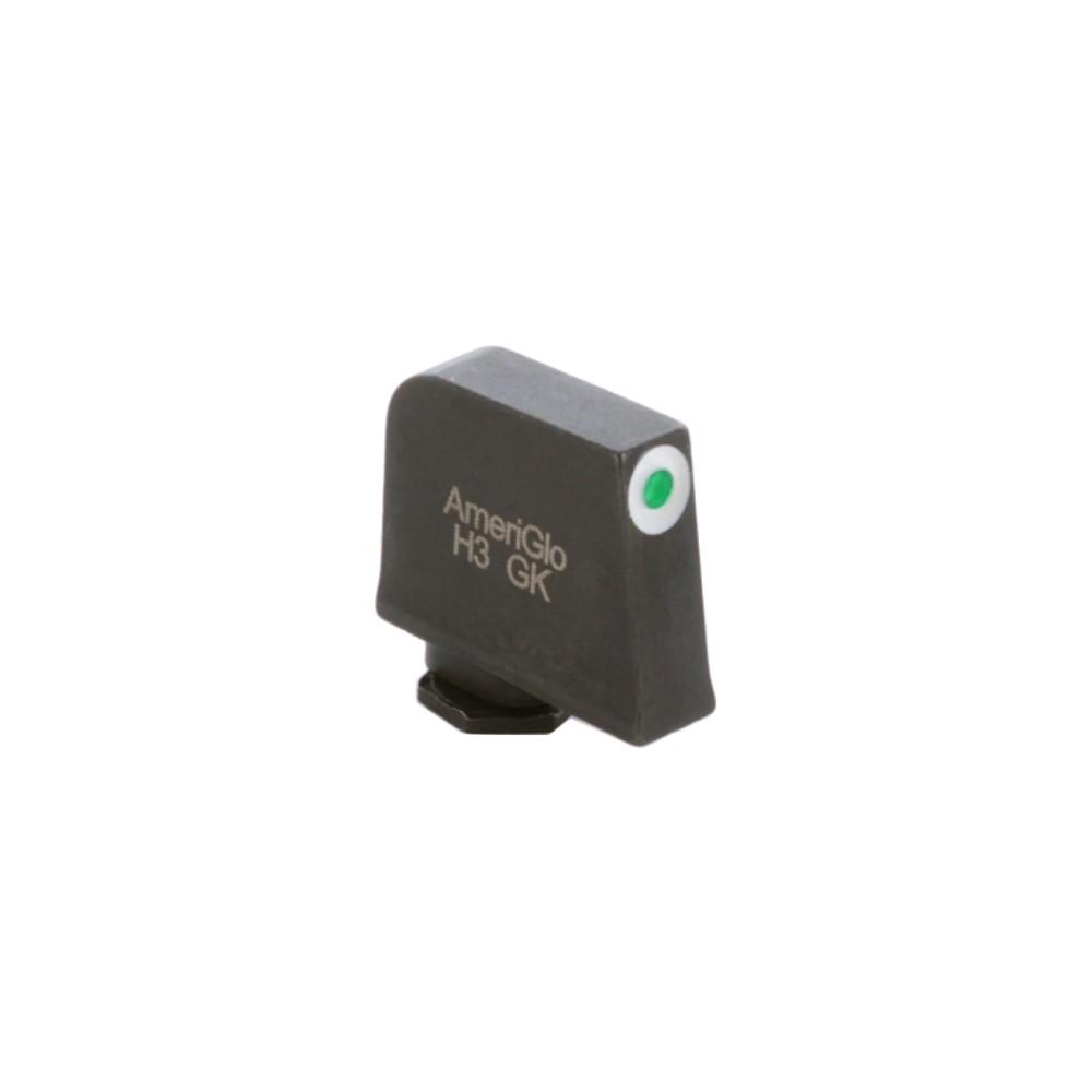 Ameriglo Night Sights Ameriglo Ameriglo Tritium Front Handgun Sight for Glock Green with White Front