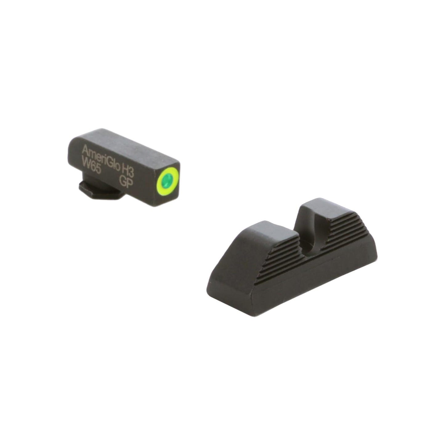 Ameriglo Night Sights Ameriglo Ameriglo Protector Tritium Night Sight Set for Glock Green