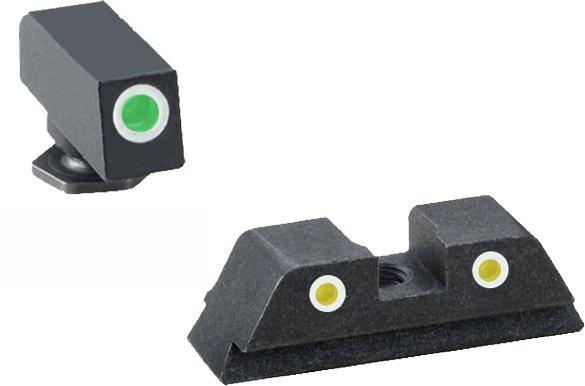 Ameriglo Night Sights Ameriglo Ameriglo Classic Tritium NIght Sight Set 3-Dot for Gen5 Glock 17 19 19x 26 34