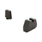 Ameriglo Night Sights Ameriglo Ameriglo 8XL Tall Black Serrated .475 Front Flat Black .578 Rear Handgun Sight Glock