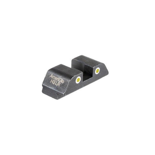 Ameriglo Night Sights Ameriglo Ameriglo Tritium 2-Dot Rear Handgun Sight for Glock 42/43/43x/48 Yellow with White Front