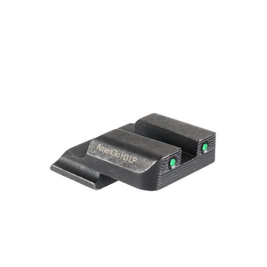 Ameriglo Optics|Night Sights Ameriglo Ameriglo 2-Dot Tritium Rear Handgun Sight for S&W M&P Shield (Excludes EZ) Green with Black