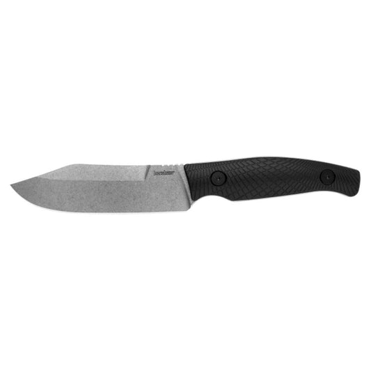 Kershaw Knives Knives &amp; Edged Tools|Knives Kershaw Knives Kershaw Camp 5 Fixed Knife 4-3/4" Clip Point Blade Black